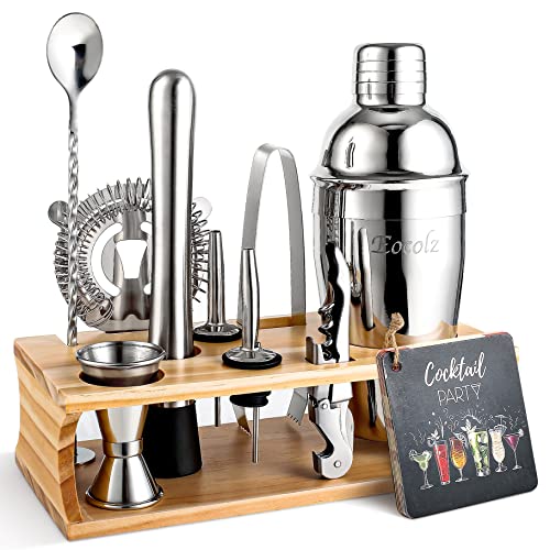 Bartender Kit Cocktail Shaker Set from Amazon