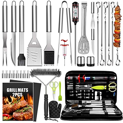 34Pcs BBQ Grill Accessories Tools Set from Amazon