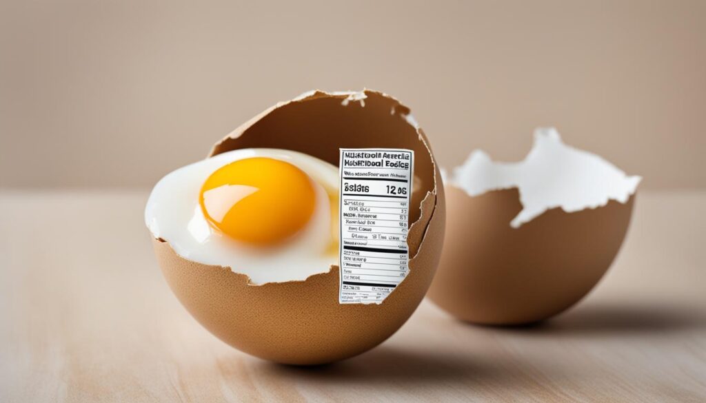 Nutritional Facts for Eggs