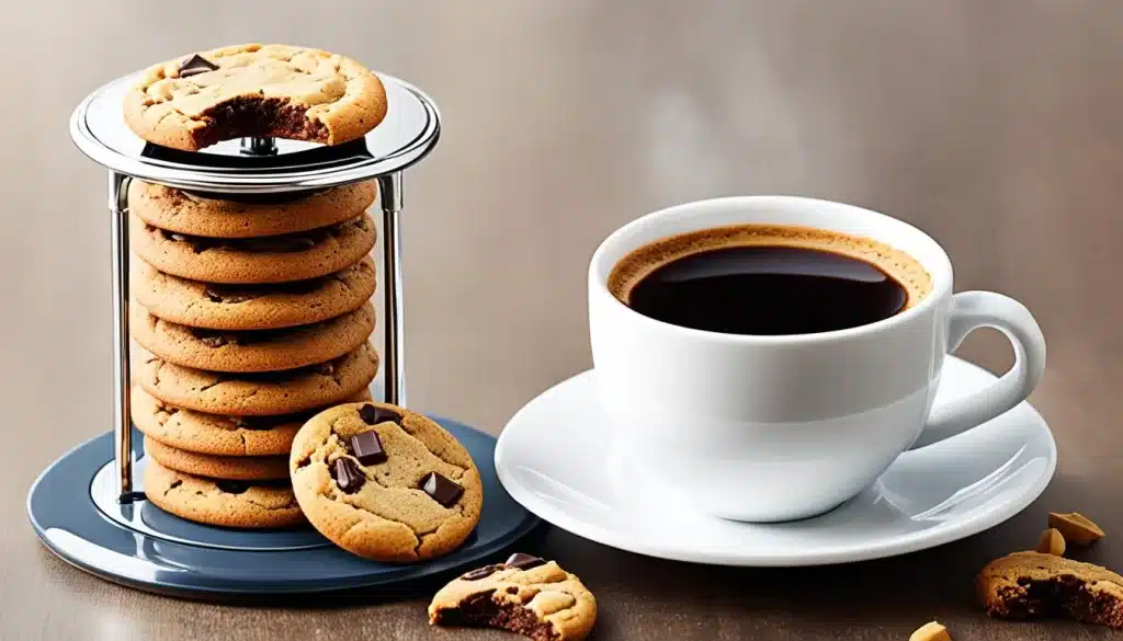 Single-serve cookie and single-serving espresso maker