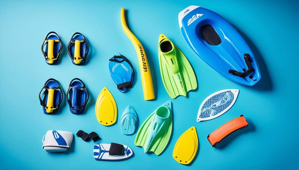 Swimming training accessories