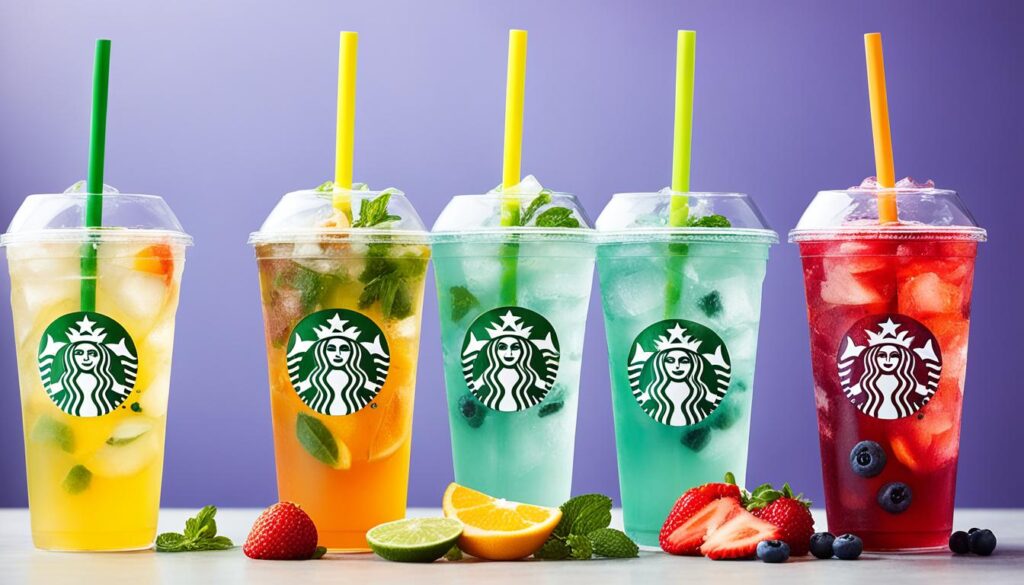 Hydration Mastery-Your Fitness Essential. Hydrating drinks at Starbucks