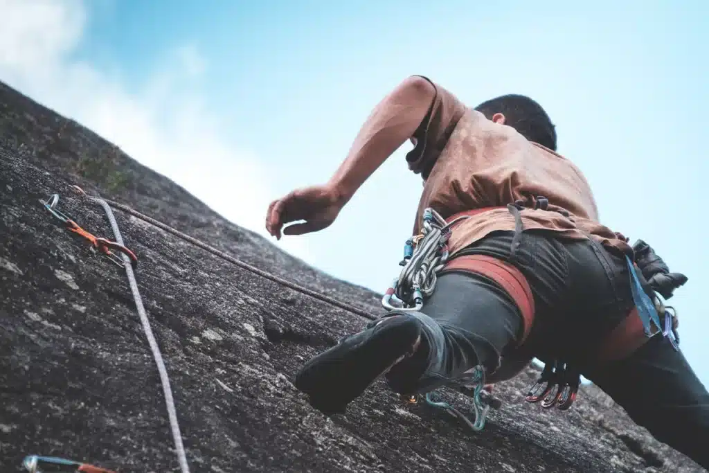 Rock Climbing Your Way to Fitness - rock climbing gear