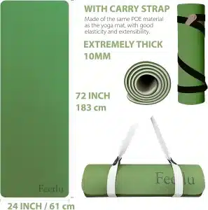 Yoga Mat with Strap