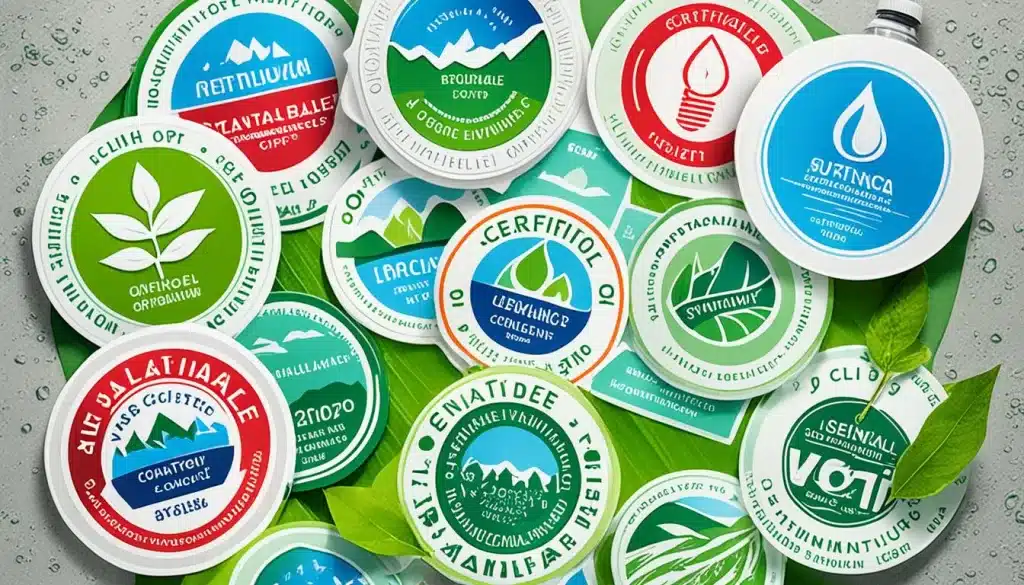 certifications and eco-labels for water bottles