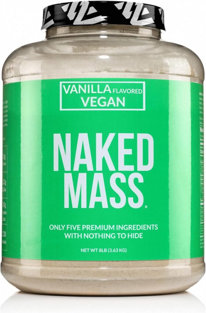 NAKED Mass - Vanilla Vegan Weight Gainer