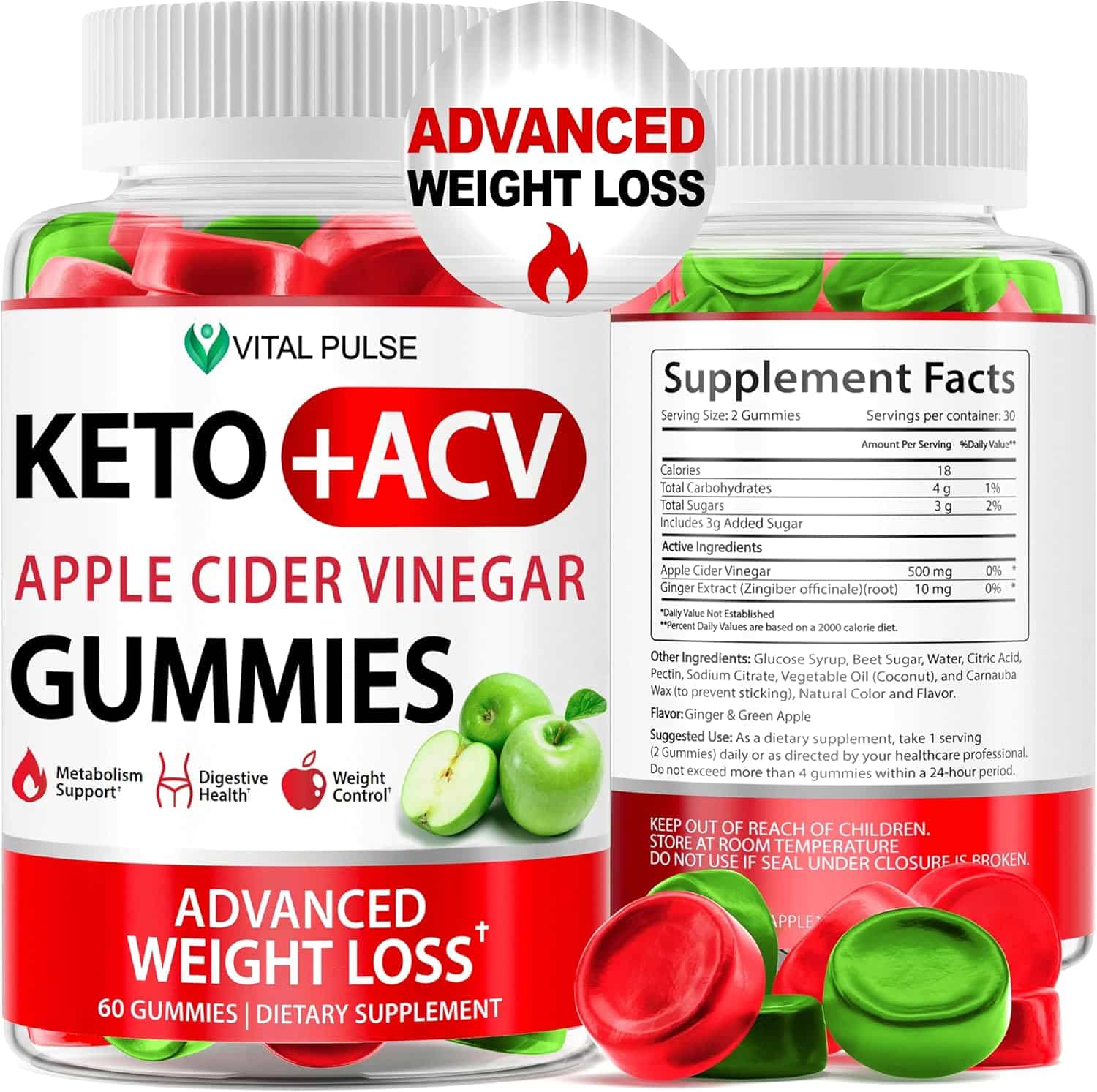 Keto ACV Gummies Advanced Weight Loss