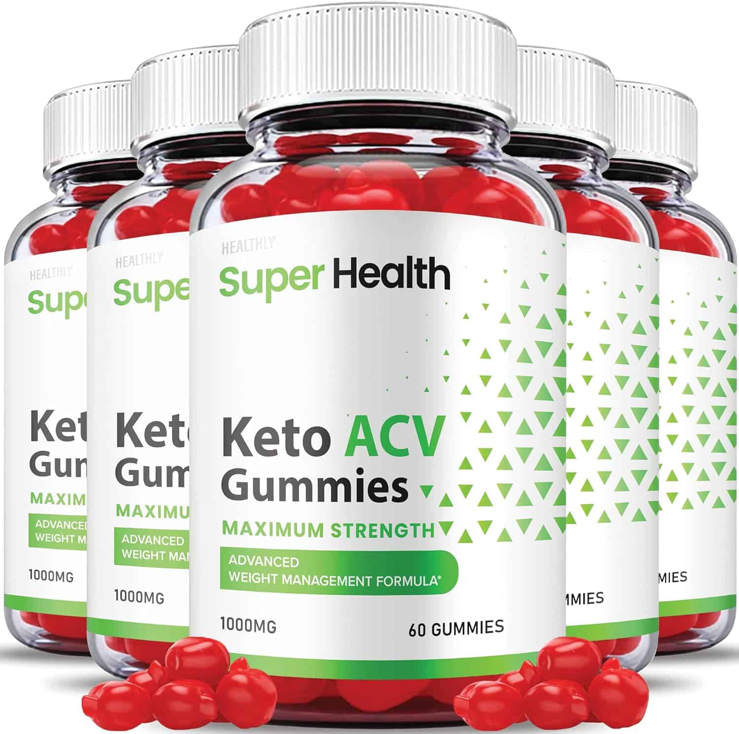 (5 Pack) Super Health Keto Gummies - Official Formula Vegan