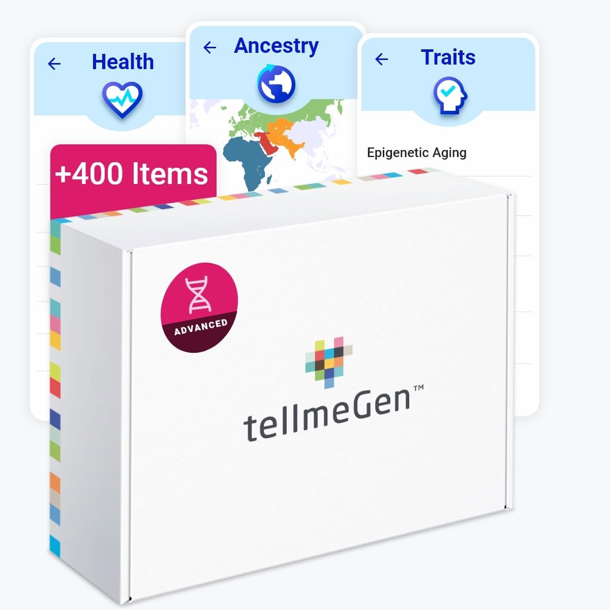 tellmeGen Advanced DNA Test