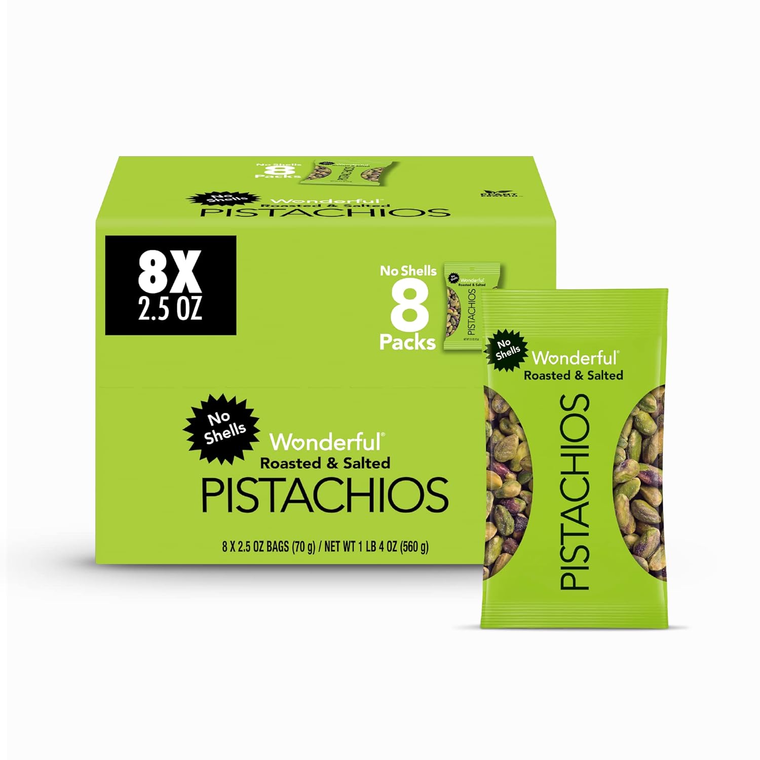 Wonderful Pistachios No Shells,