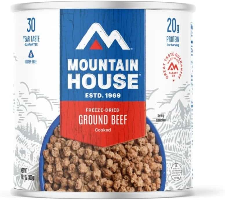 Mountain House Cooked Ground Beef