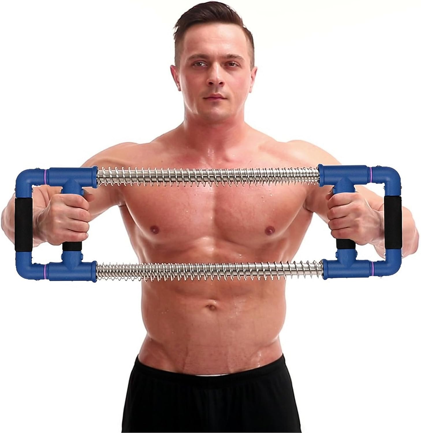 Portable Spring Resistance Exercise Gym Kit